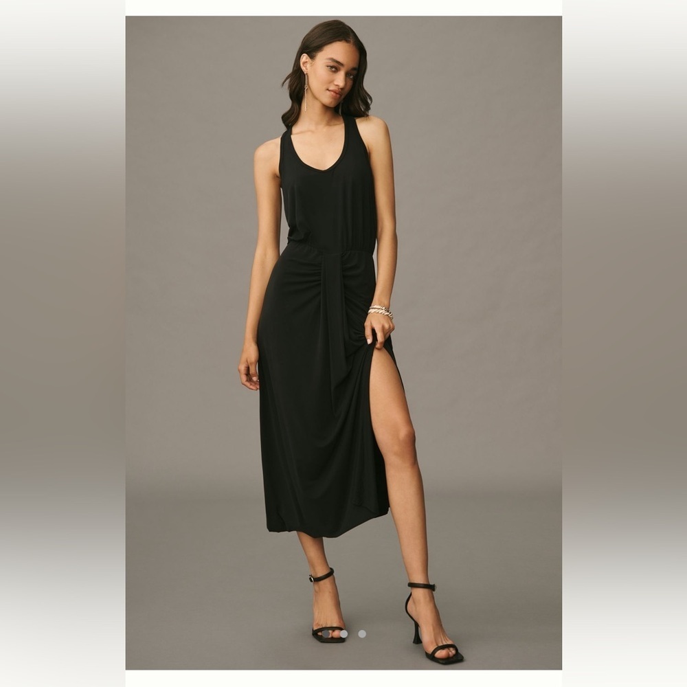Anthoropologie Dolan XS Elegant Black Maxi Dress